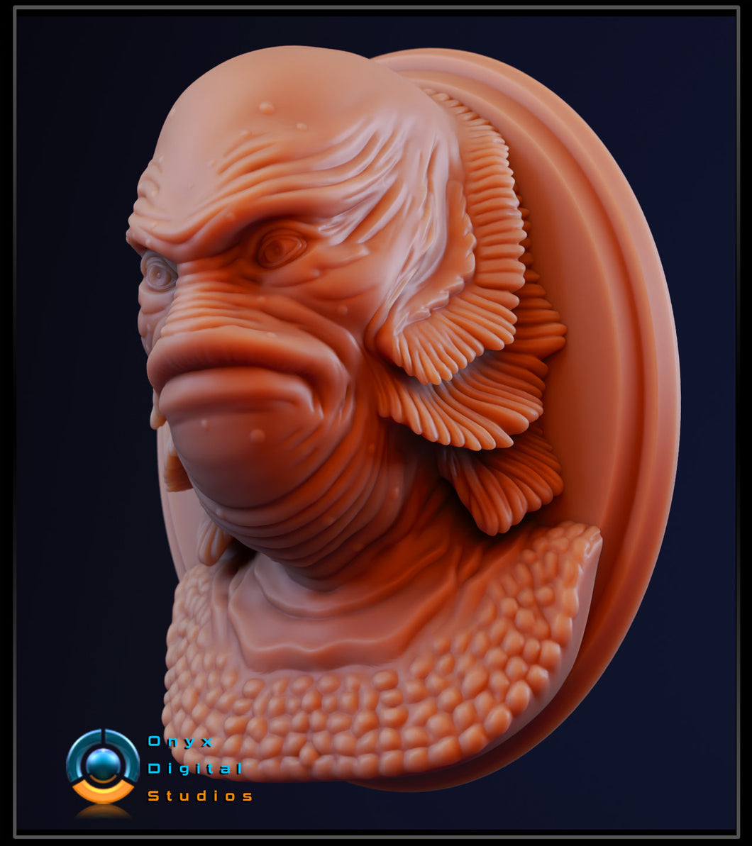 Creature from the black lagoon wall trophy