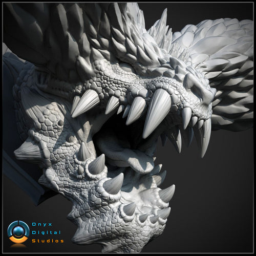 Nergigante wall mounted head
