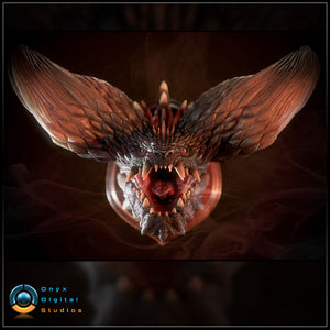 Nergigante wall mounted head