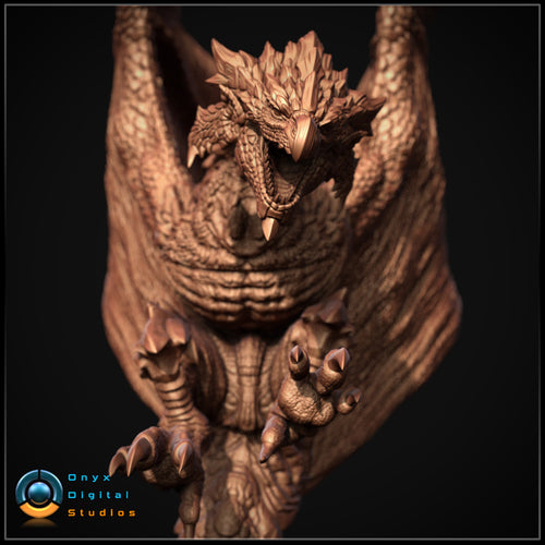 Monster hunter Diorama - Rathalos