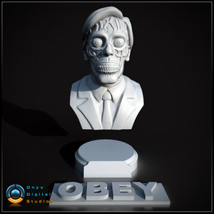 They Live Pose 01 OBEY Bust