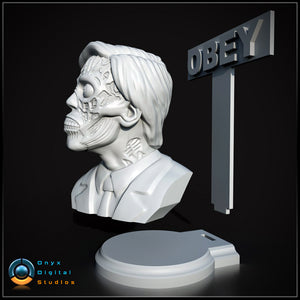 They Live Pose 02 OBEY Bust
